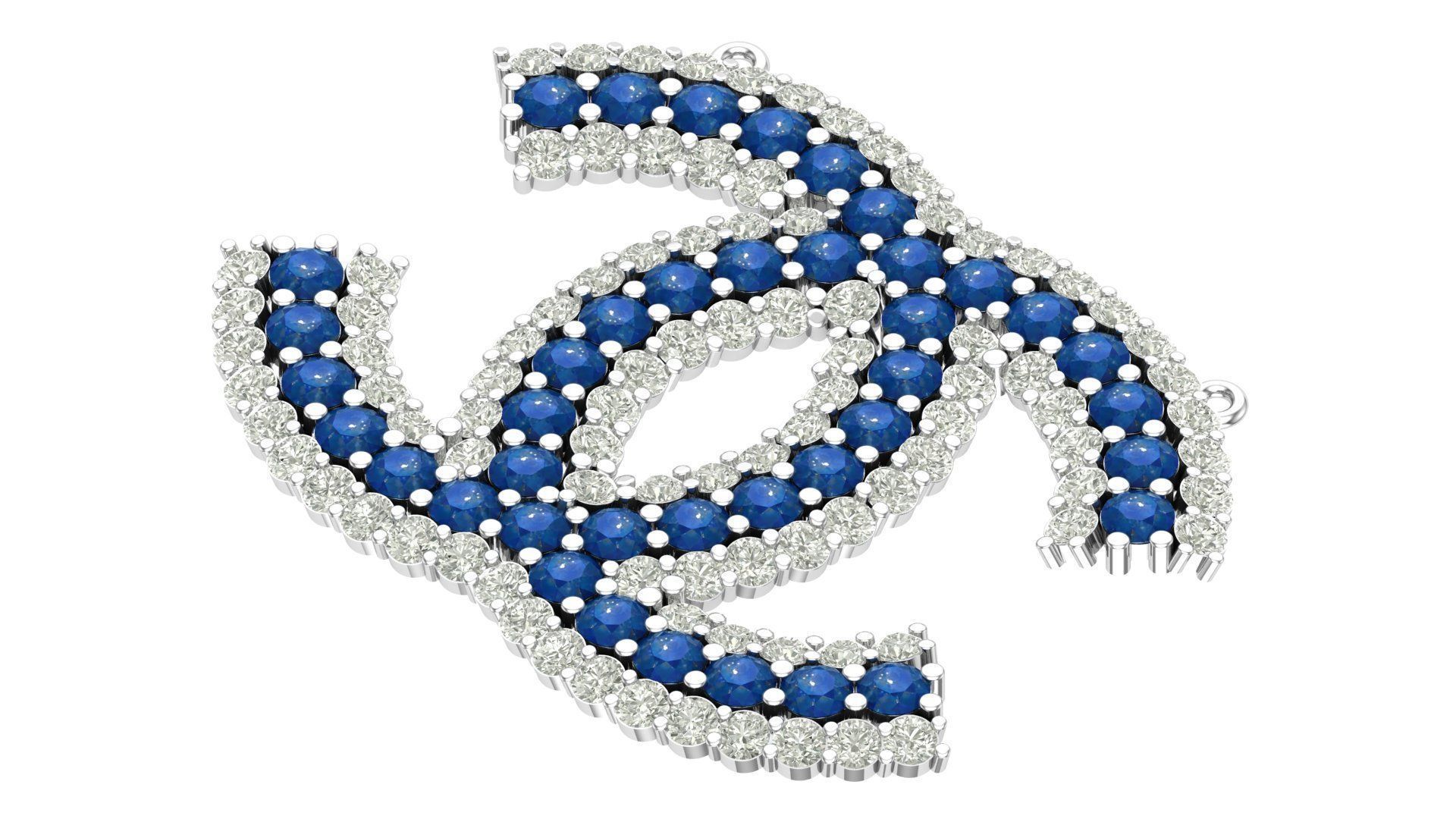  hiphop pendant  3D print model_2