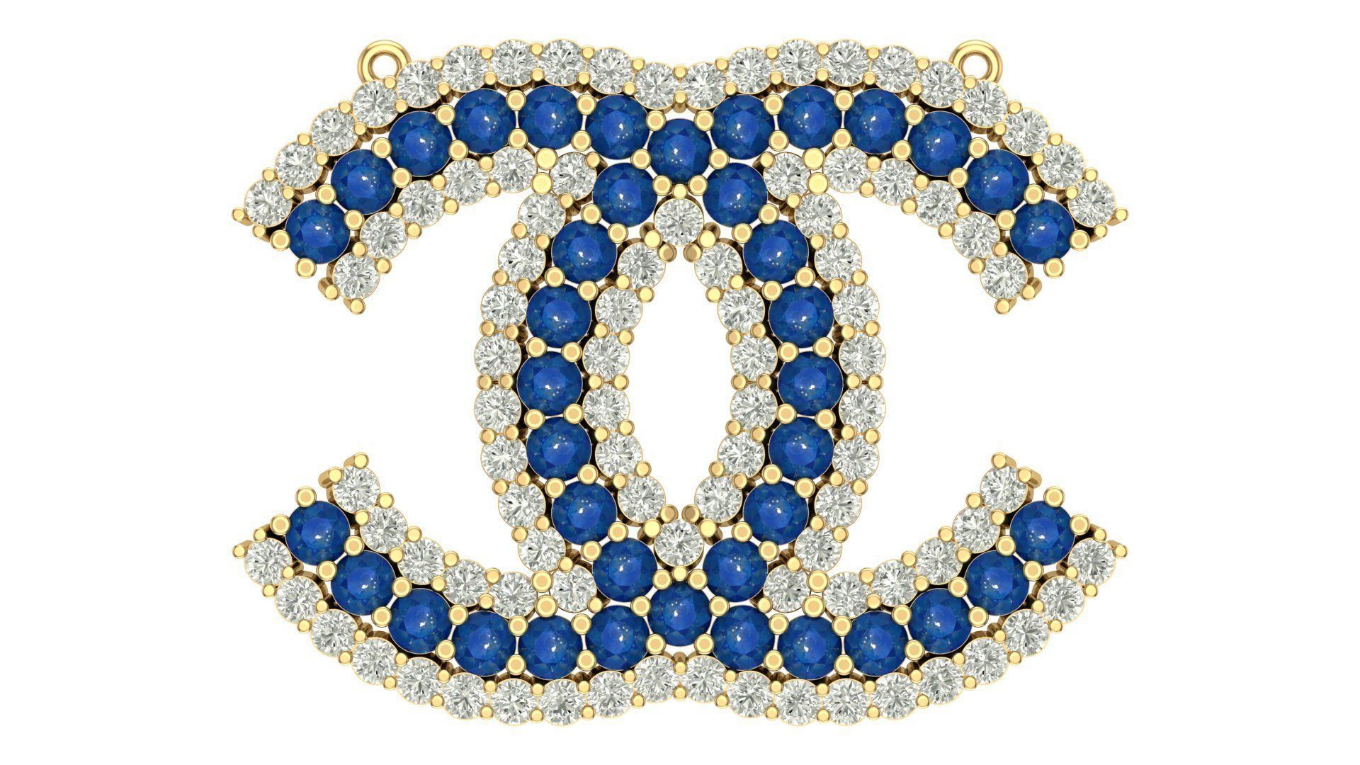  hiphop pendant  3D print model_3