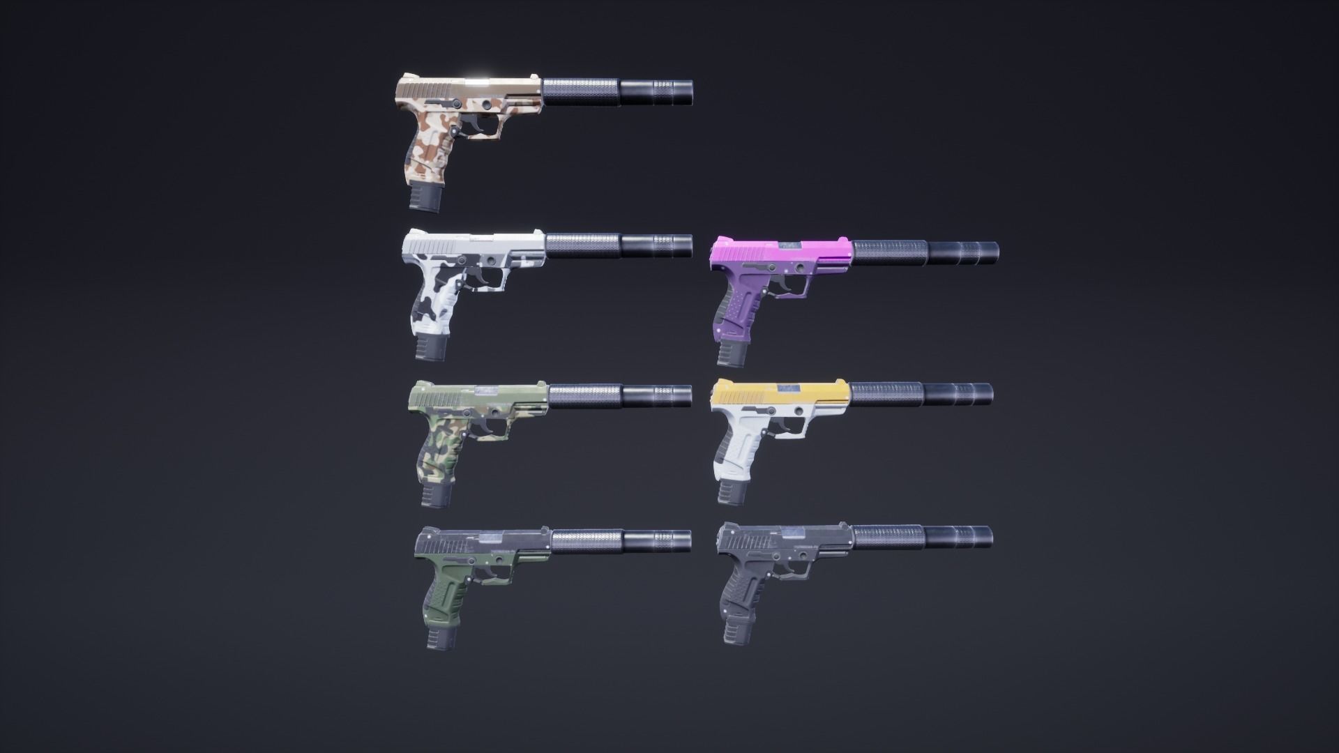 Soldier Future 02 Low-poly 3D model_9