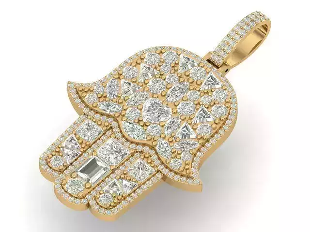 Humsa  hiphop pendant