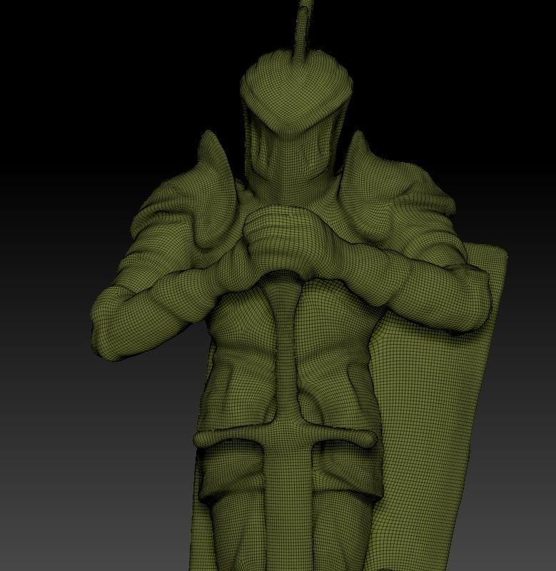 Harry Potter Wizard Chess king Low-poly 3D model_12