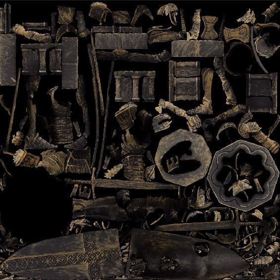 Harry Potter Wizard Chess king Low-poly 3D model_11