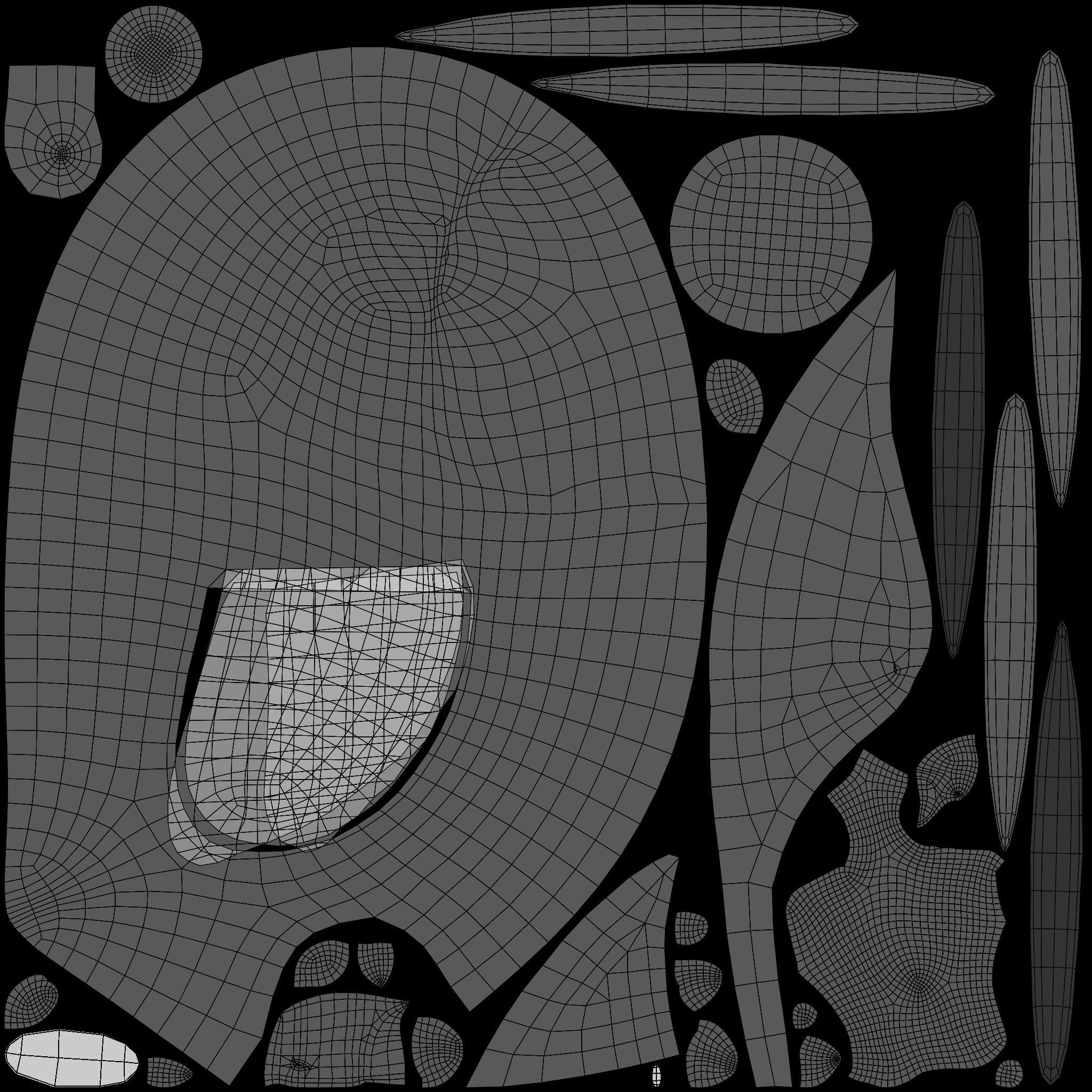 Animated Owl and Frog 3D Model Collection Low-poly 3D model_52