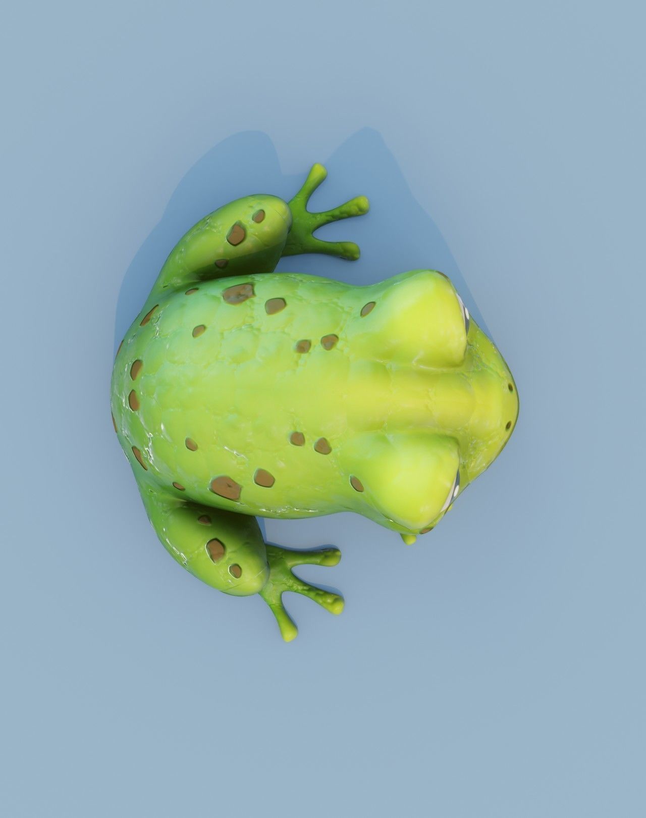 Animated Owl and Frog 3D Model Collection Low-poly 3D model_21