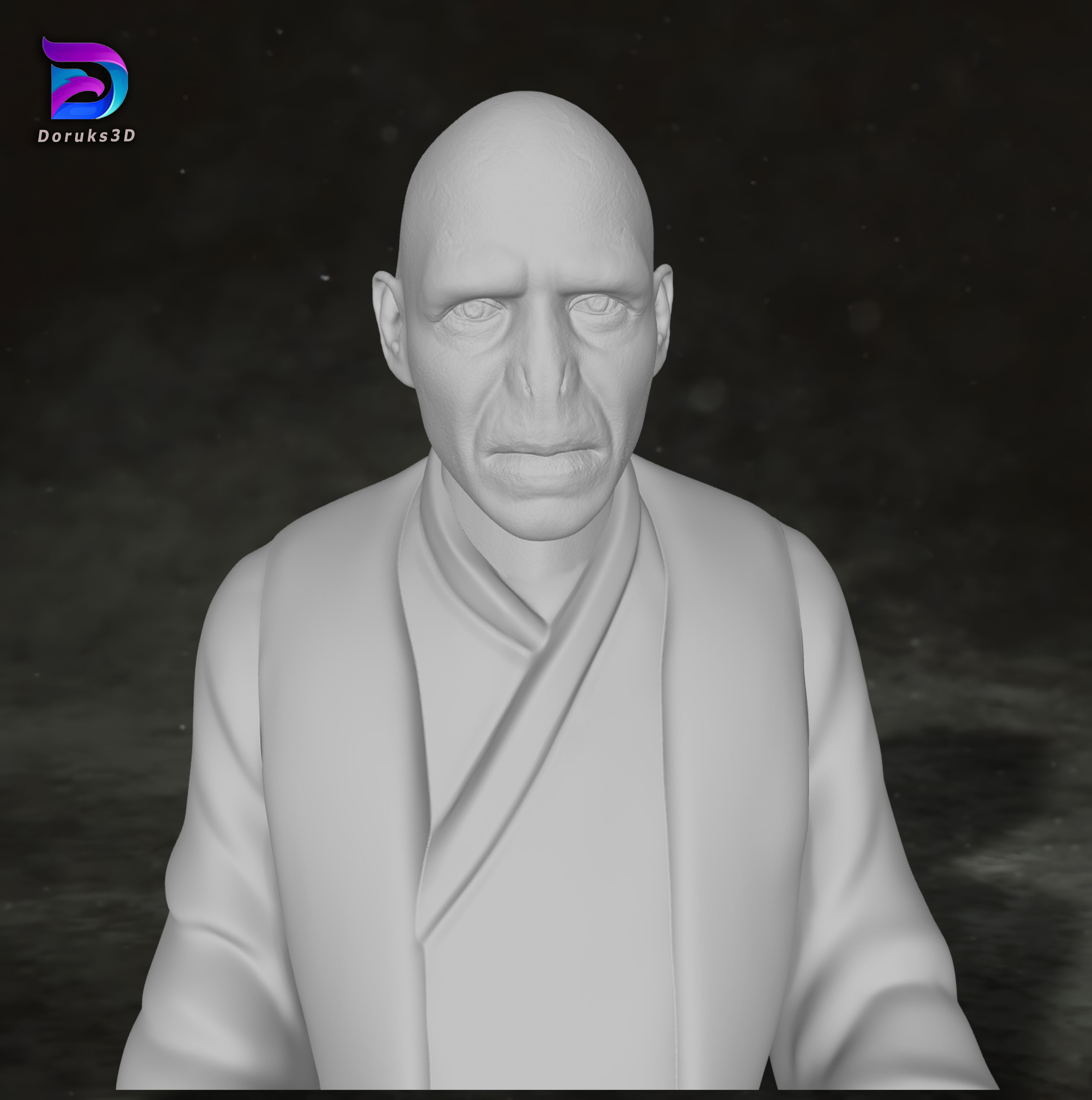 Harry Potter Lord Voldemort Action Figures Custom 3D print model 3D print model_1