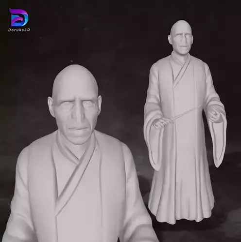 Harry Potter Lord Voldemort Action Figures Custom 3D print model