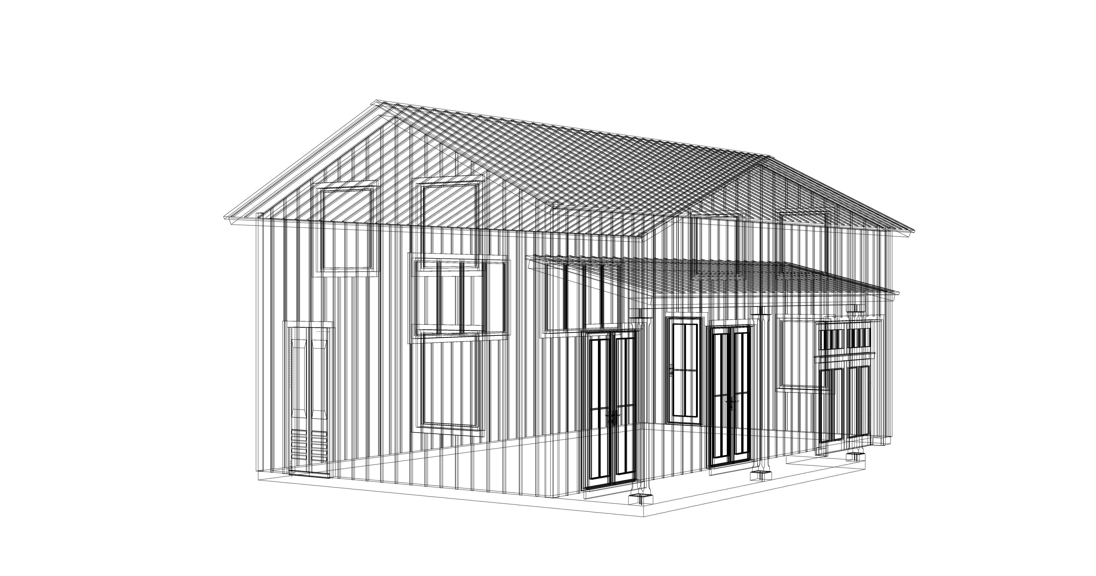 Barndominium House 17 -Archimple LLC 3D model_5