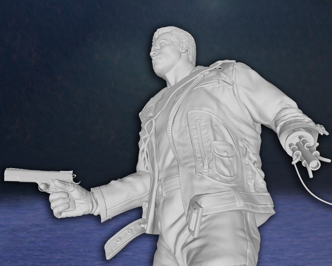 Arnold Schwarzenegger T-800 Terminator Figure 3D print model 3D print model_5