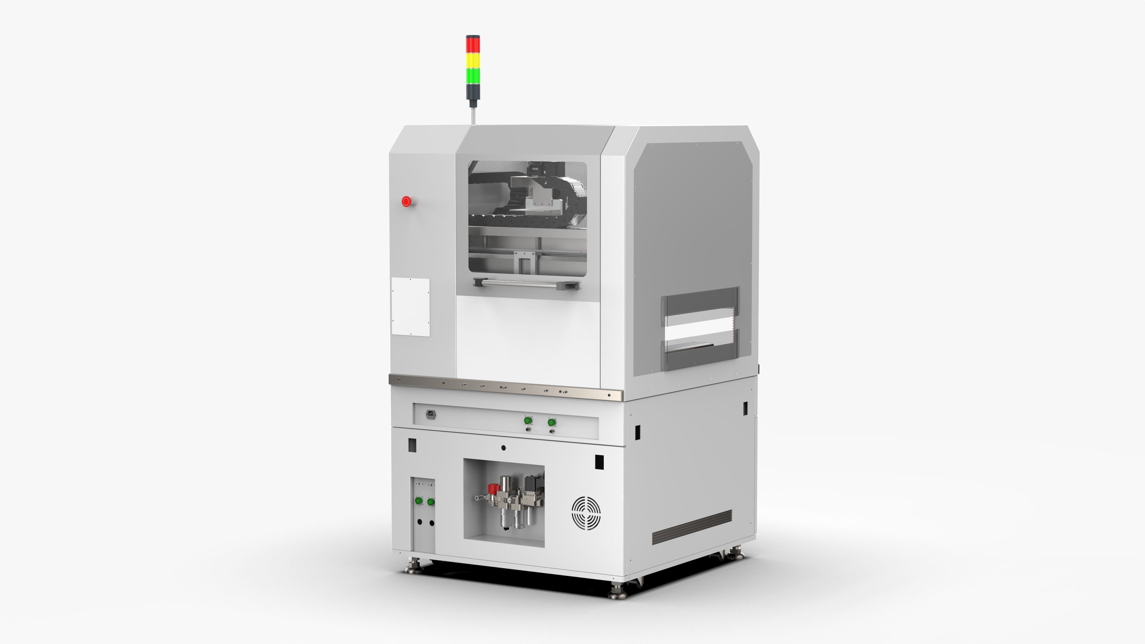 Automatic Screw Machine 3D model_4