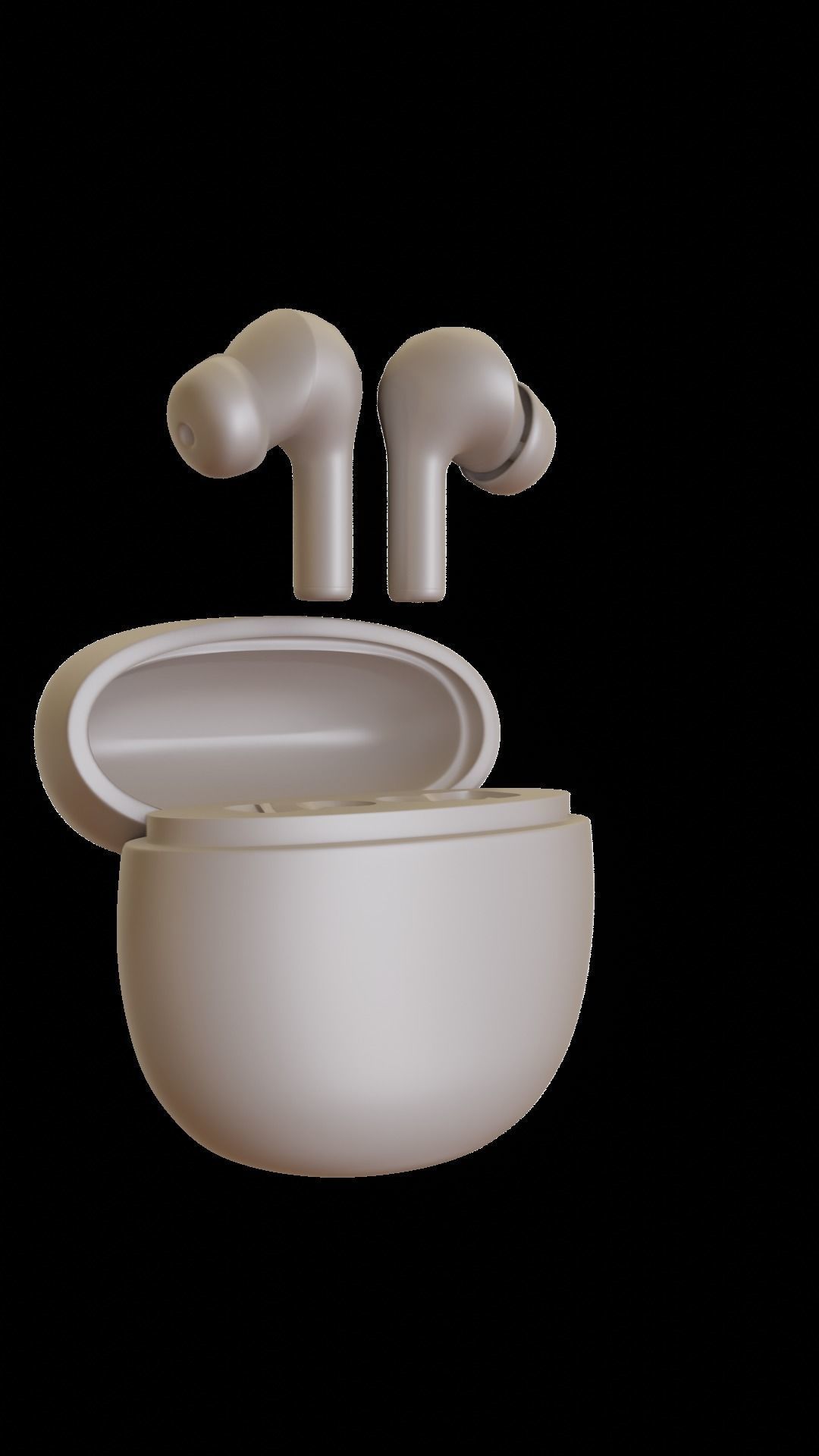 Wireless Earbuds 3D model_4