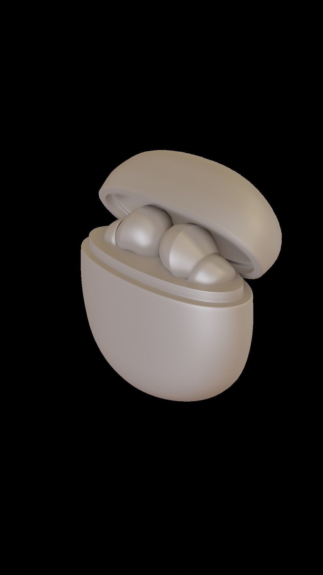 Wireless Earbuds 3D model_2