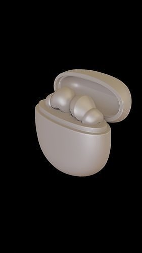 Wireless Earbuds 3D model
