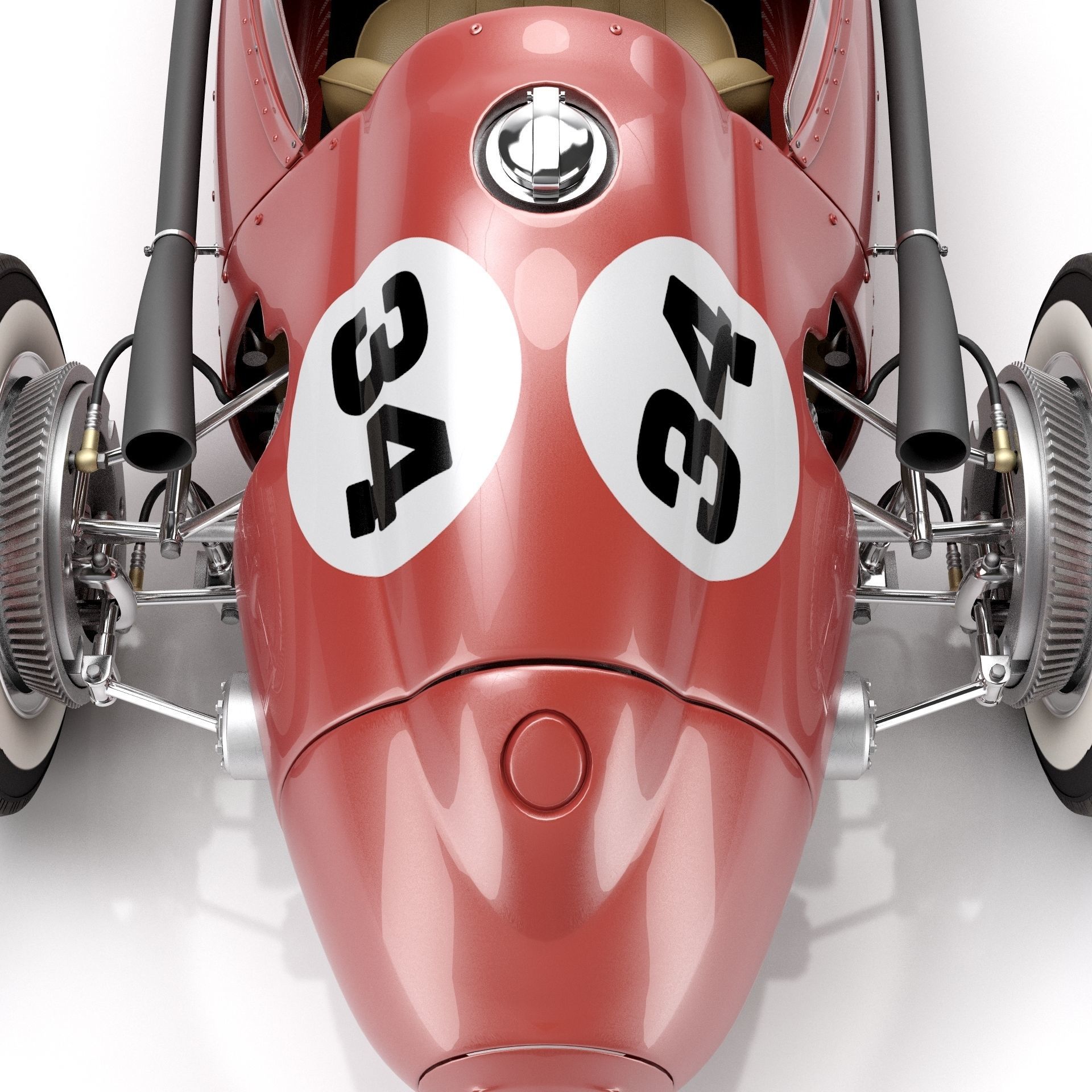 Ferrari Dino F1 1958 3D model_14
