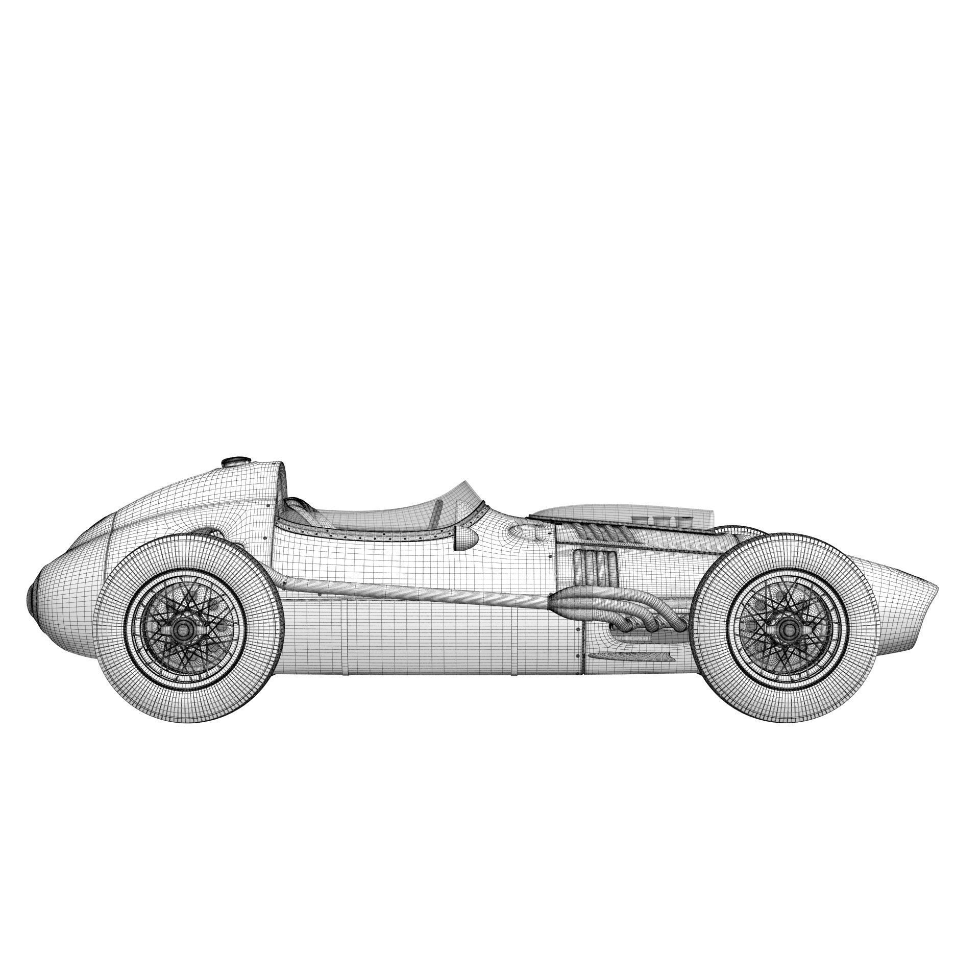 Ferrari Dino F1 1958 3D model_23