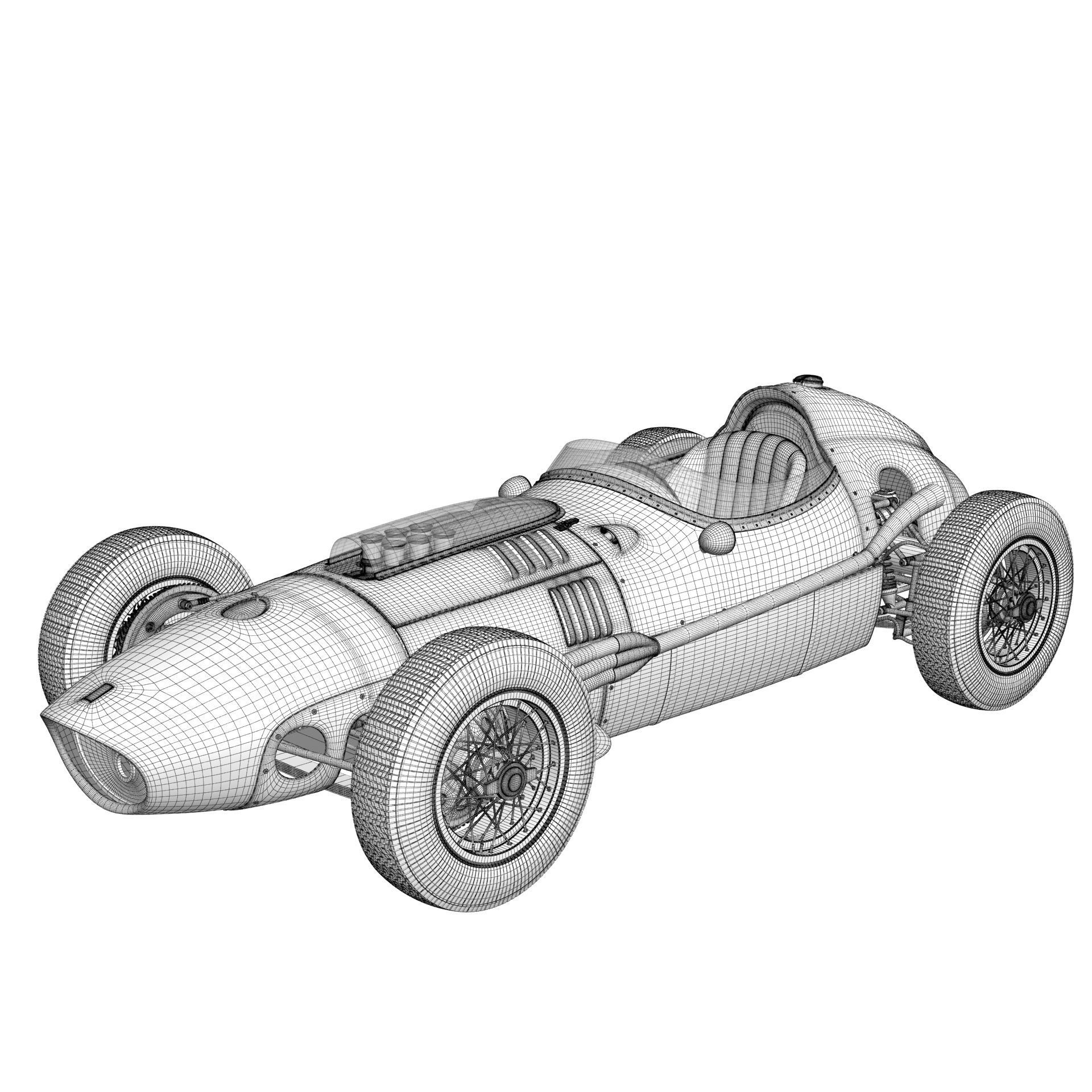 Ferrari Dino F1 1958 3D model_24