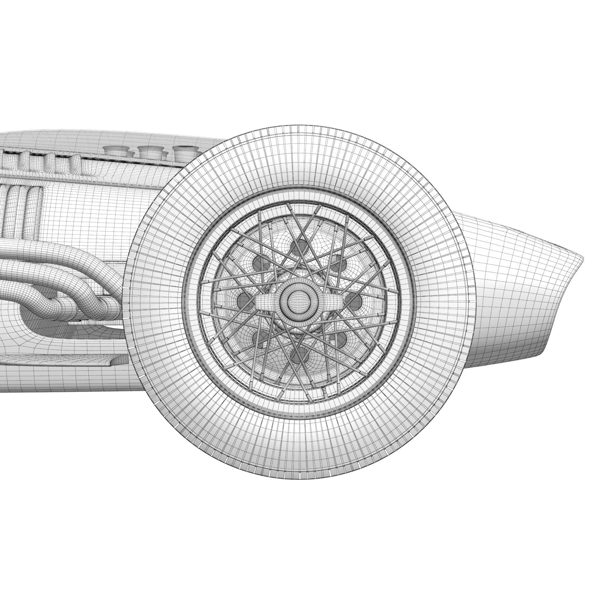 Ferrari Dino F1 1958 3D model_32