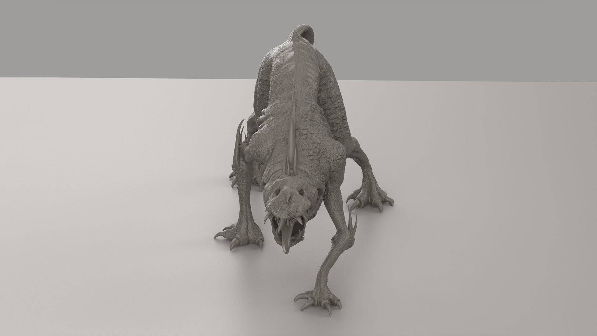 Creature 3D print model_6