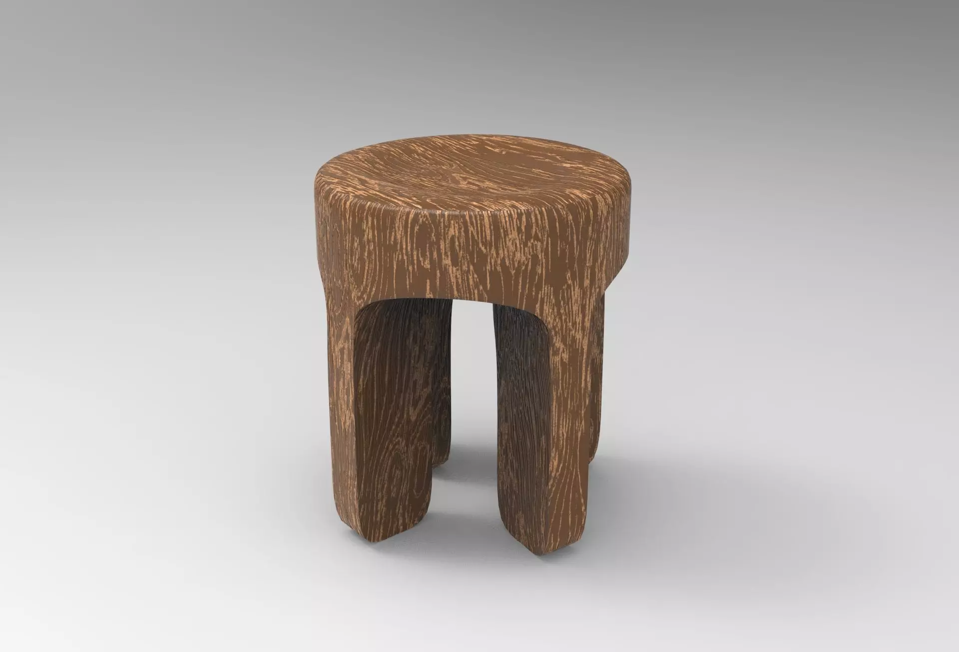 Kof Stool Low-poly 3D model