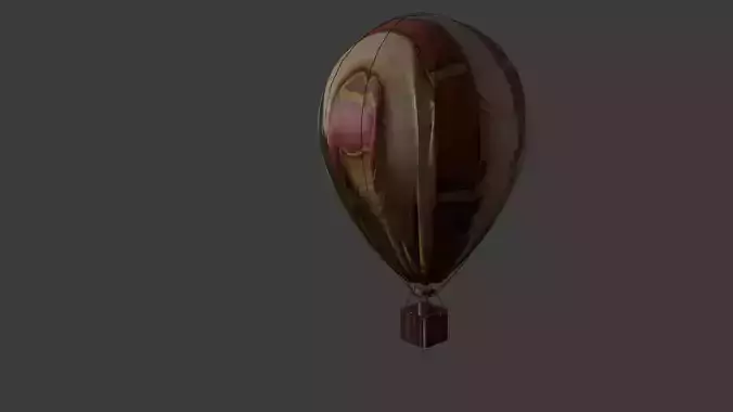 Hot air Balloon 3D model