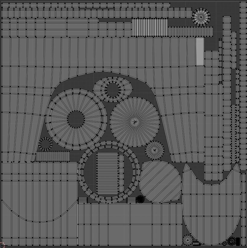 Coffee Grinder Low-poly 3D model_10