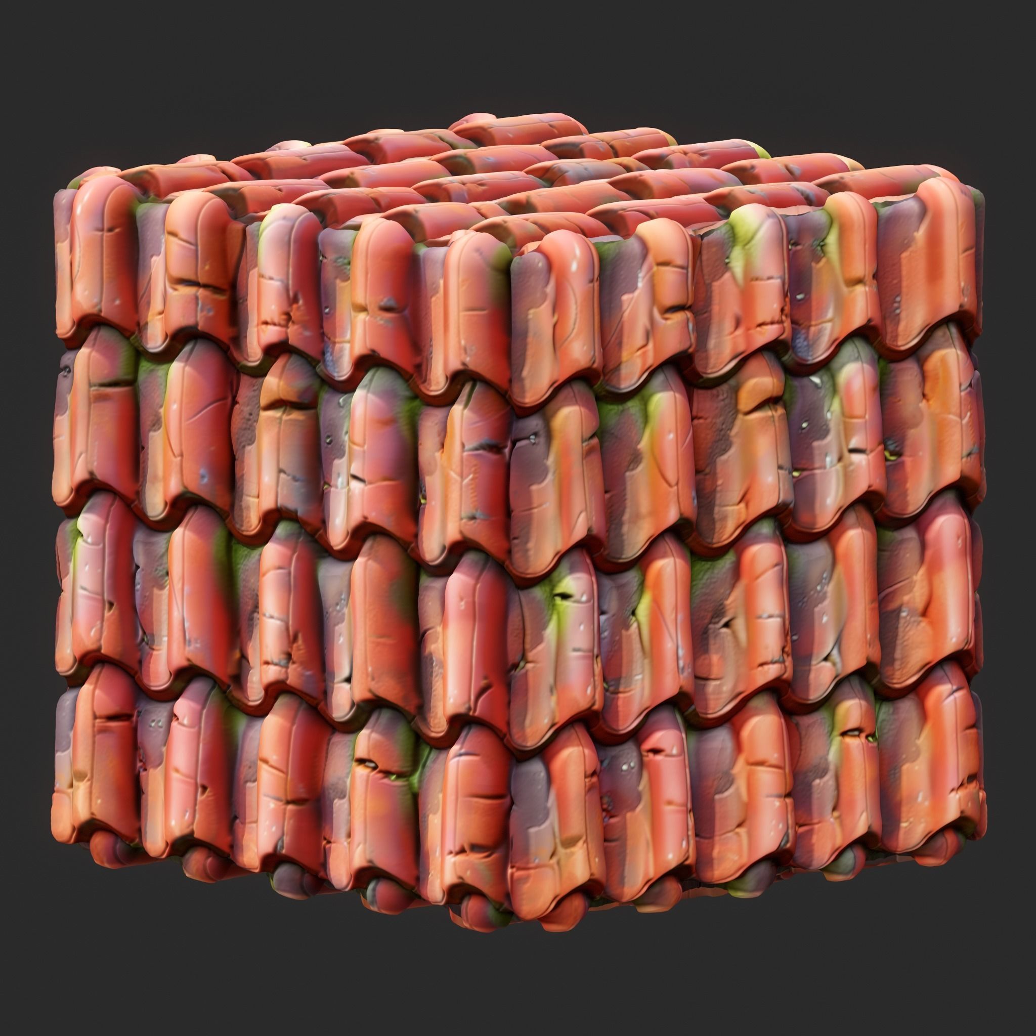 Stylized Roof Seamless Texture Texture_4