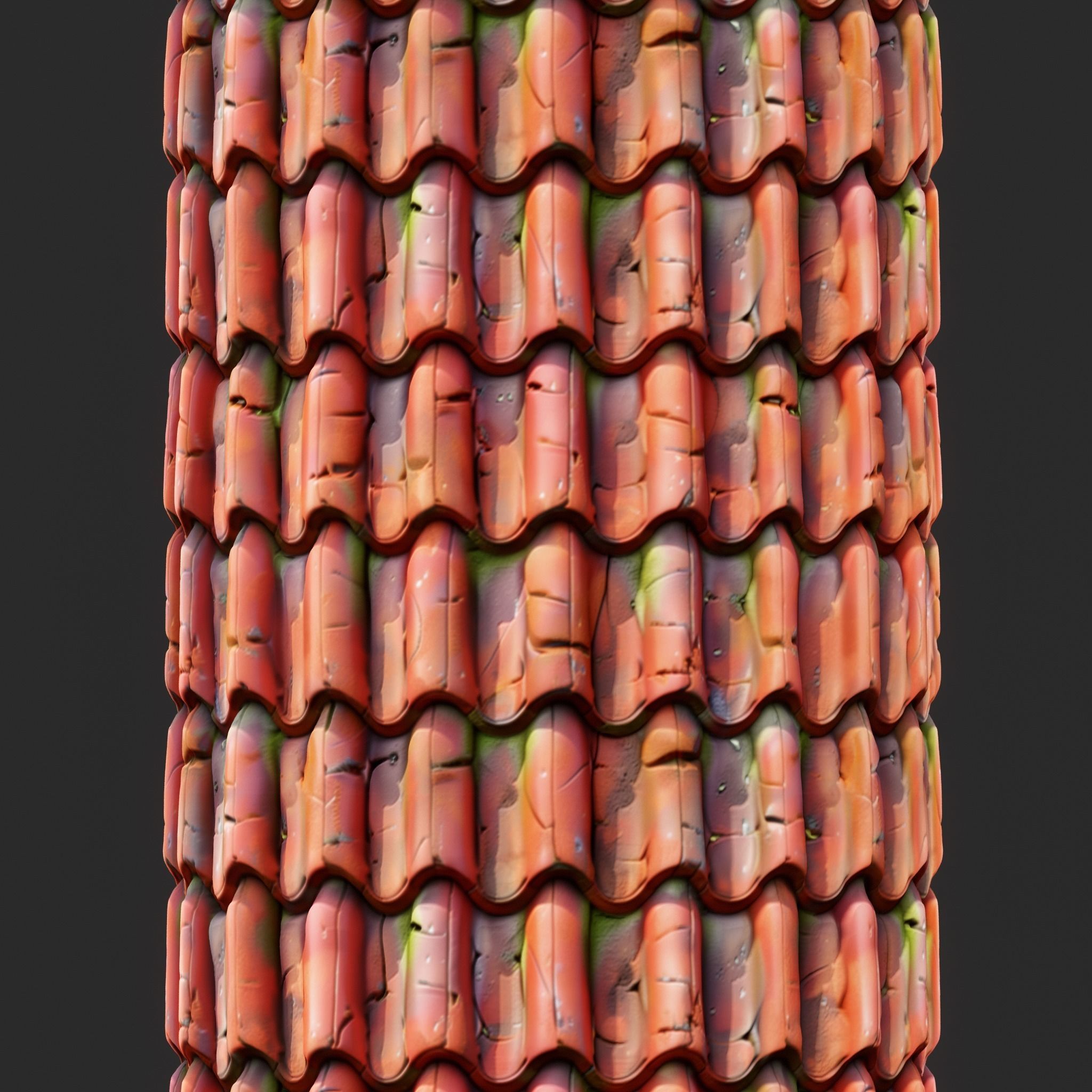 Stylized Roof Seamless Texture Texture_3