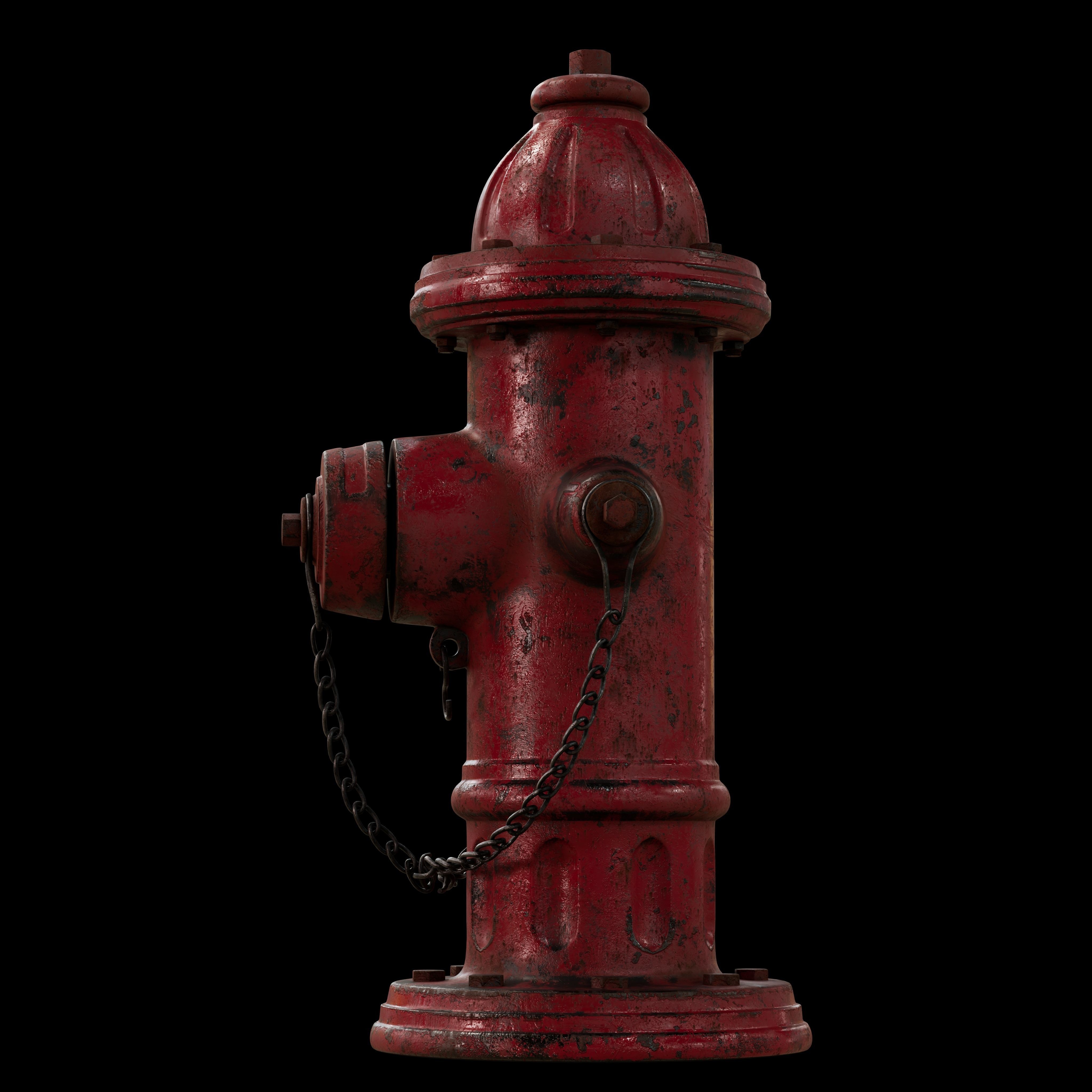 Fire Hydrant 3D model_1