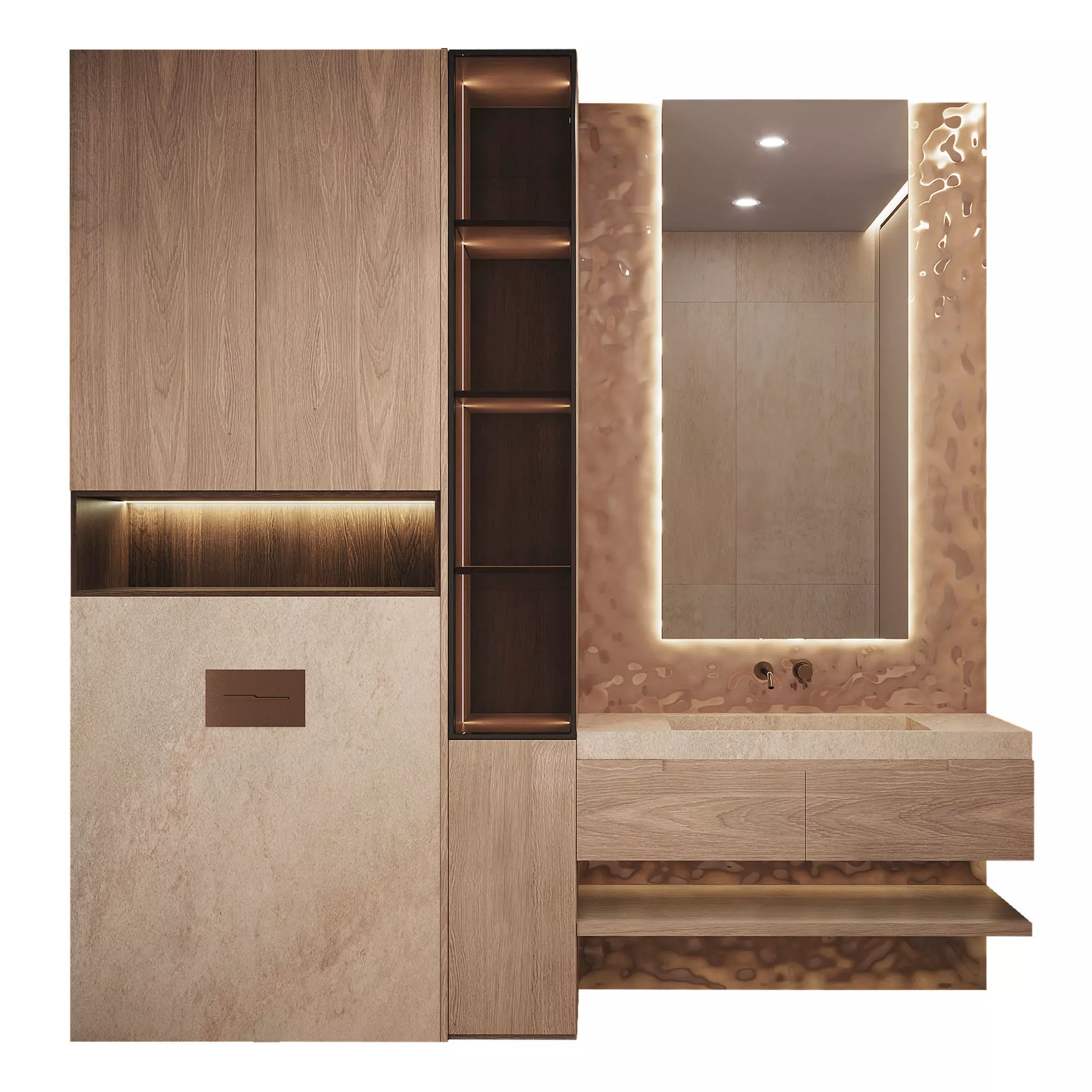 Bathroom Furniture 1 3D model