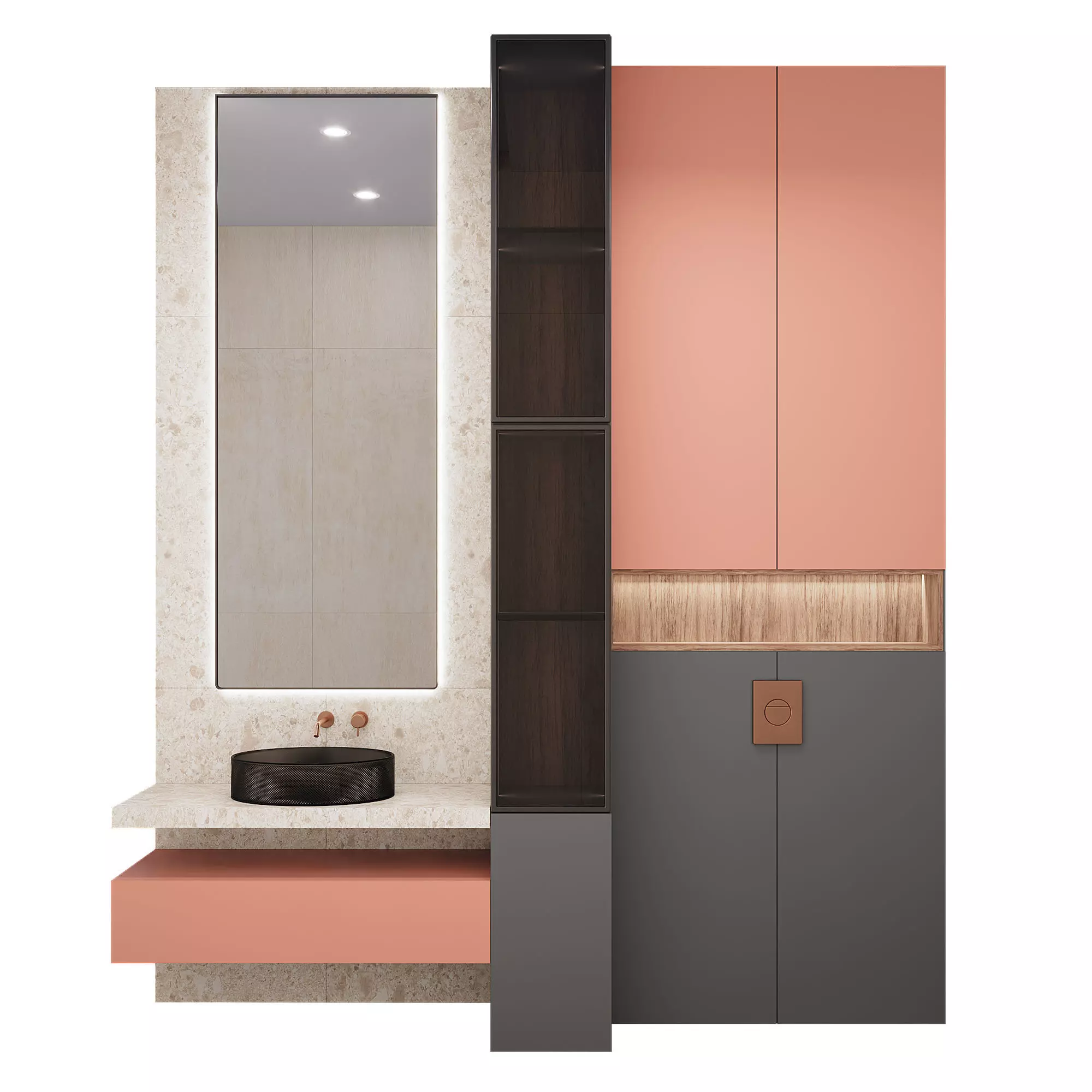Bathroom Furniture 2 3D model