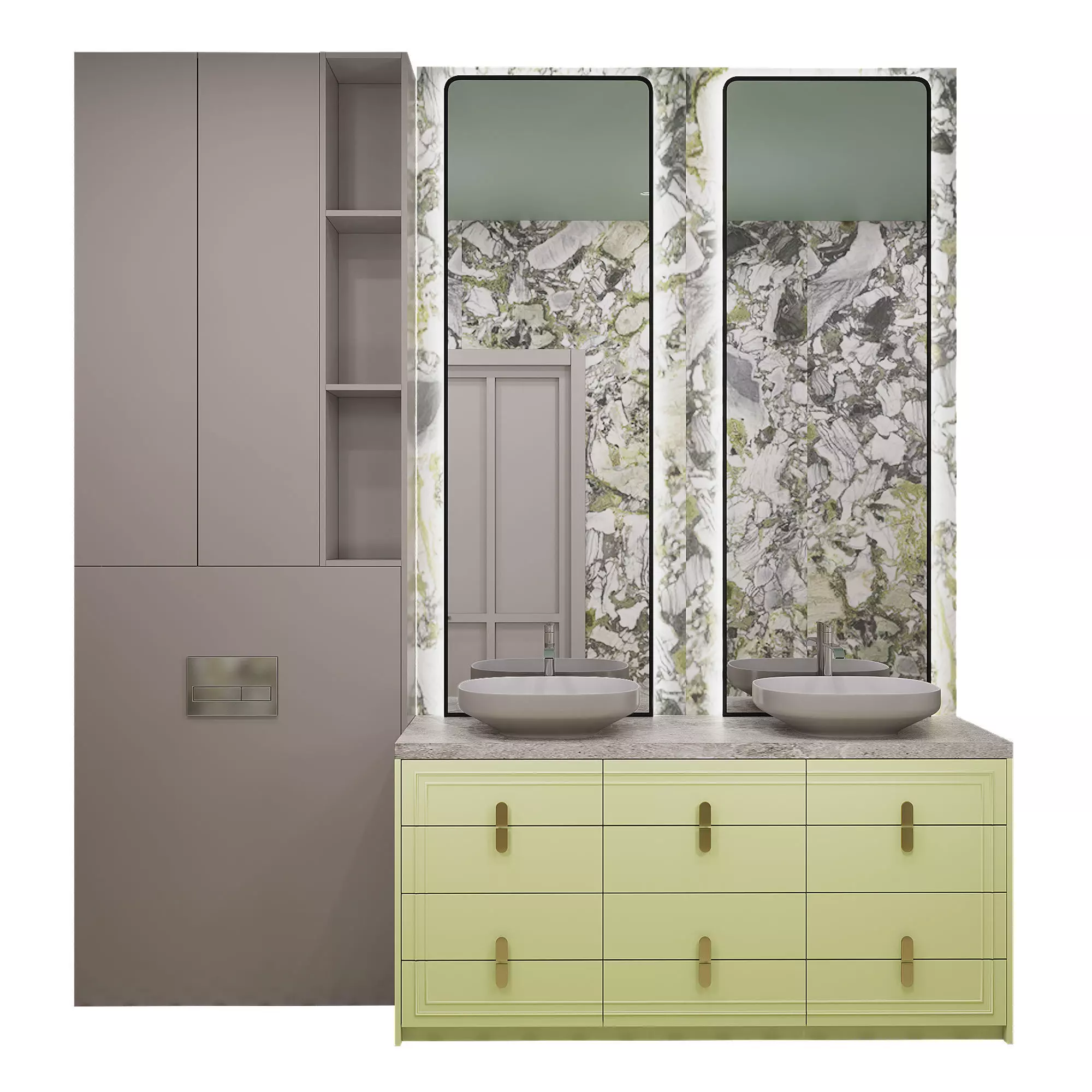 Bathroom Furniture 3 3D model