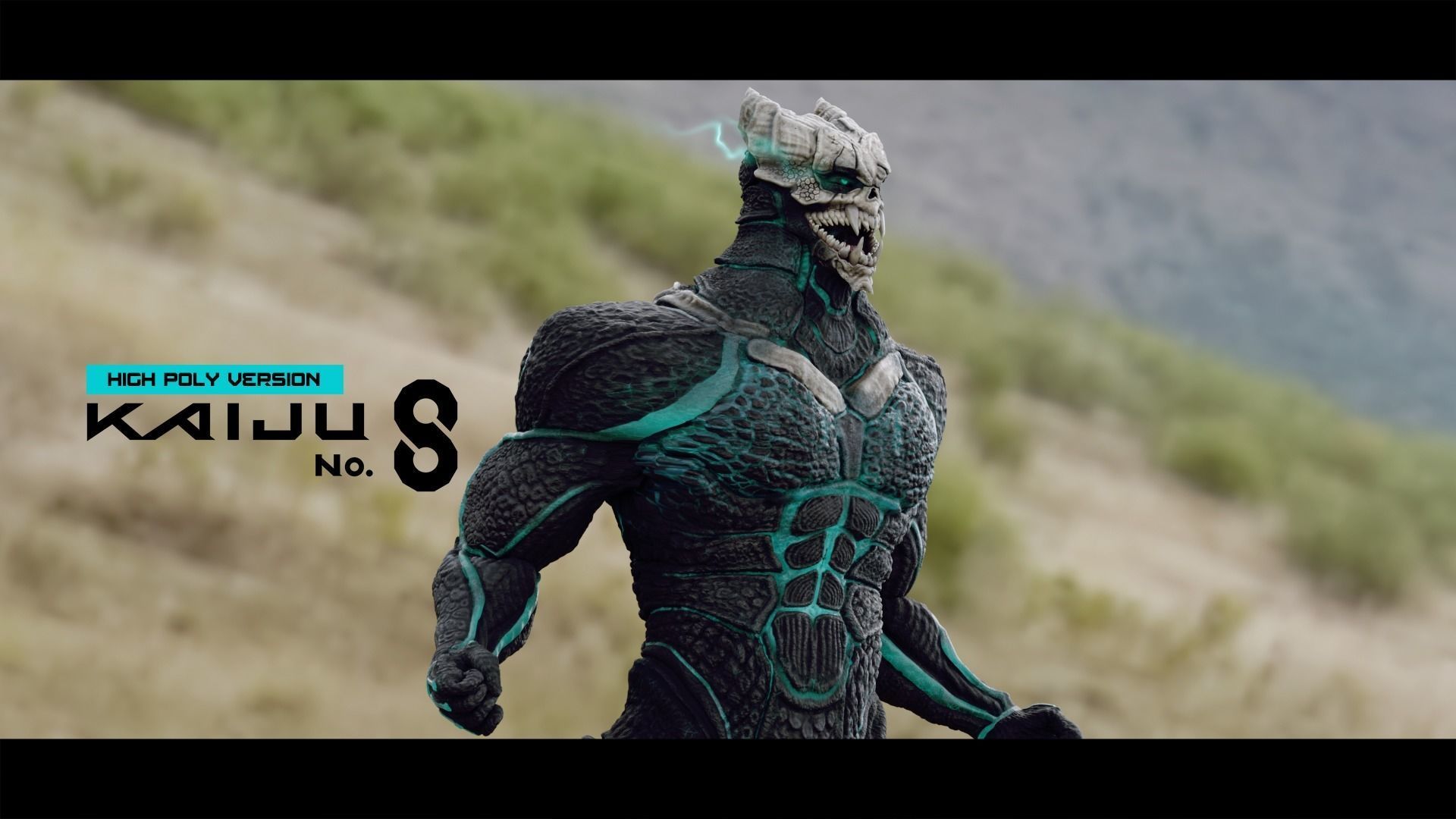 High Poly - Kaiju No 8 - Hibino Kafka 3D model_35