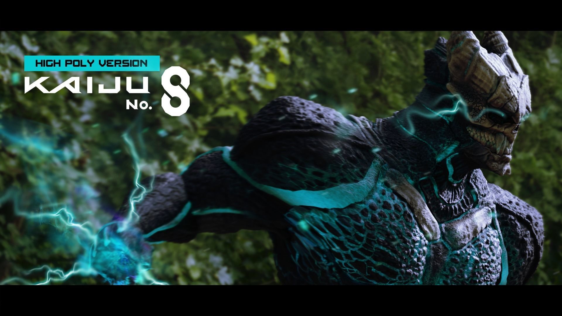 High Poly - Kaiju No 8 - Hibino Kafka 3D model_5