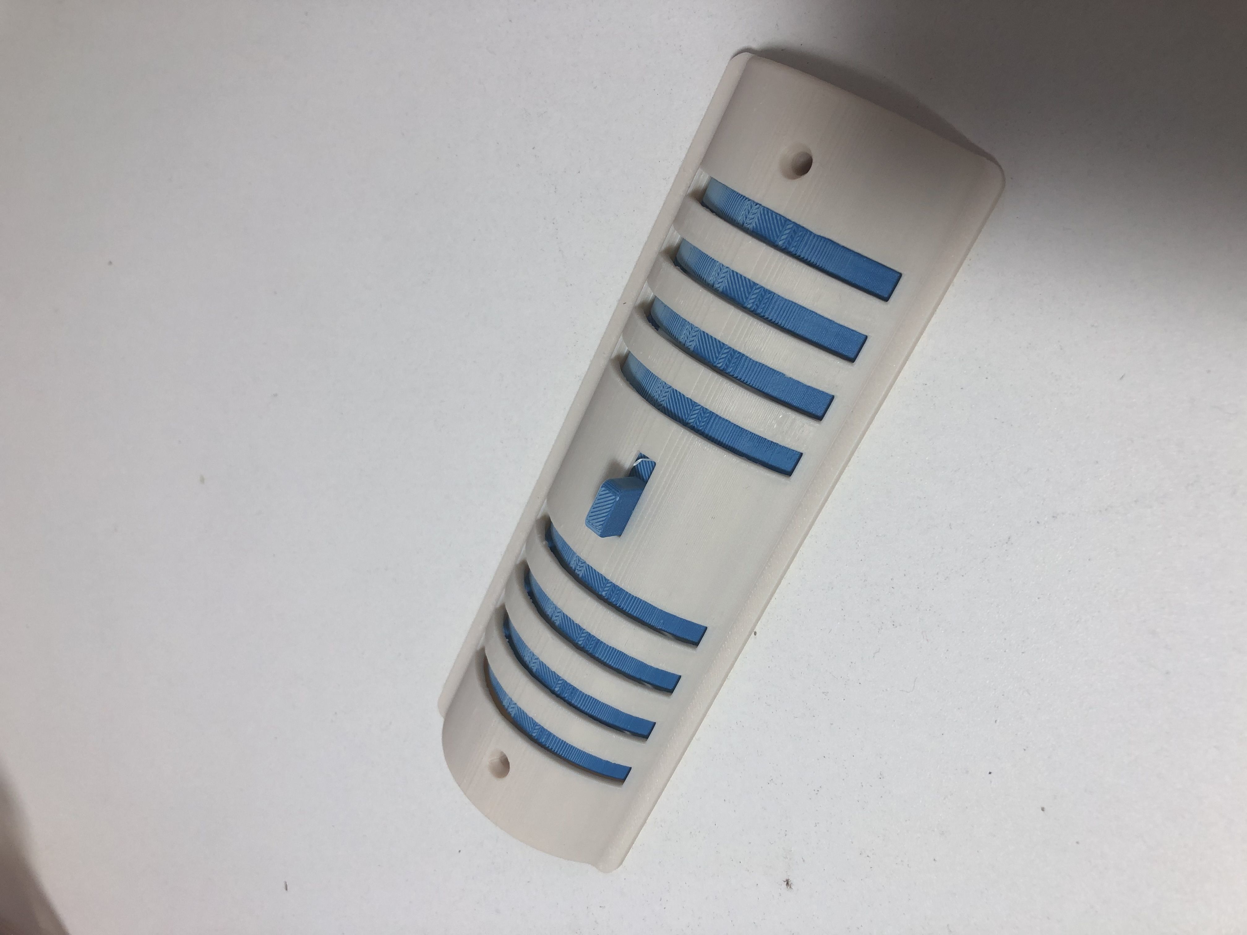 Caravan Vent Grille 4 parts  3D print model_1