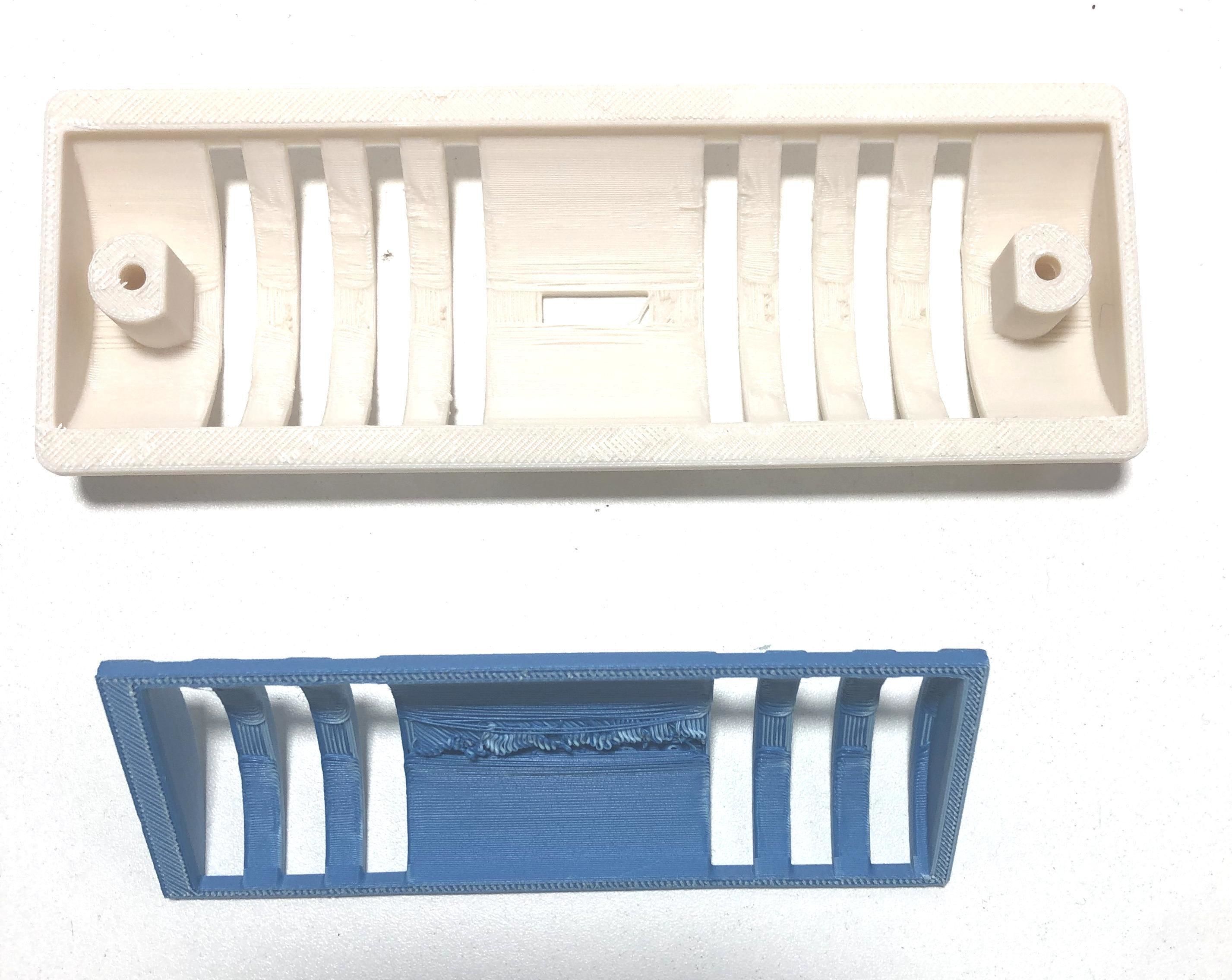 Caravan Vent Grille 4 parts  3D print model_5