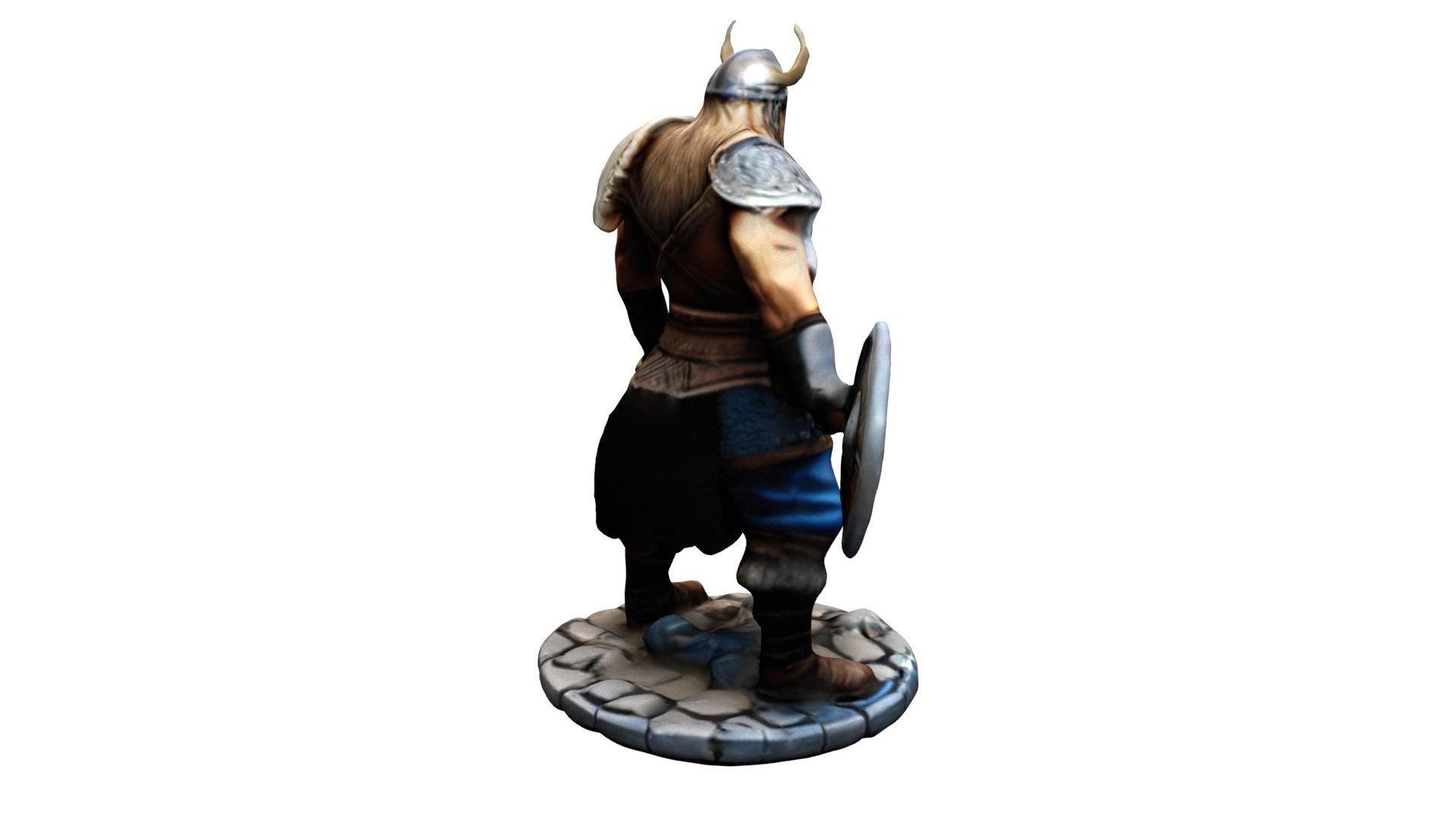 Realistic Looking Viking Warrior - High Poly 3D model_4