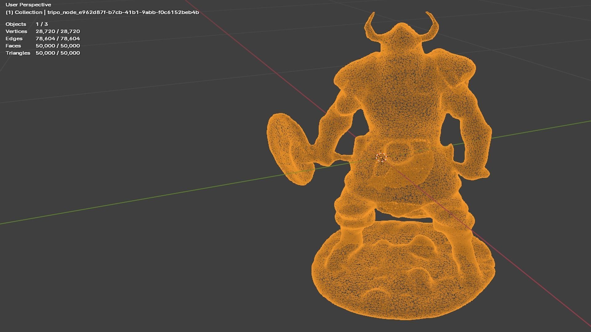 Realistic Looking Viking Warrior - High Poly 3D model_5
