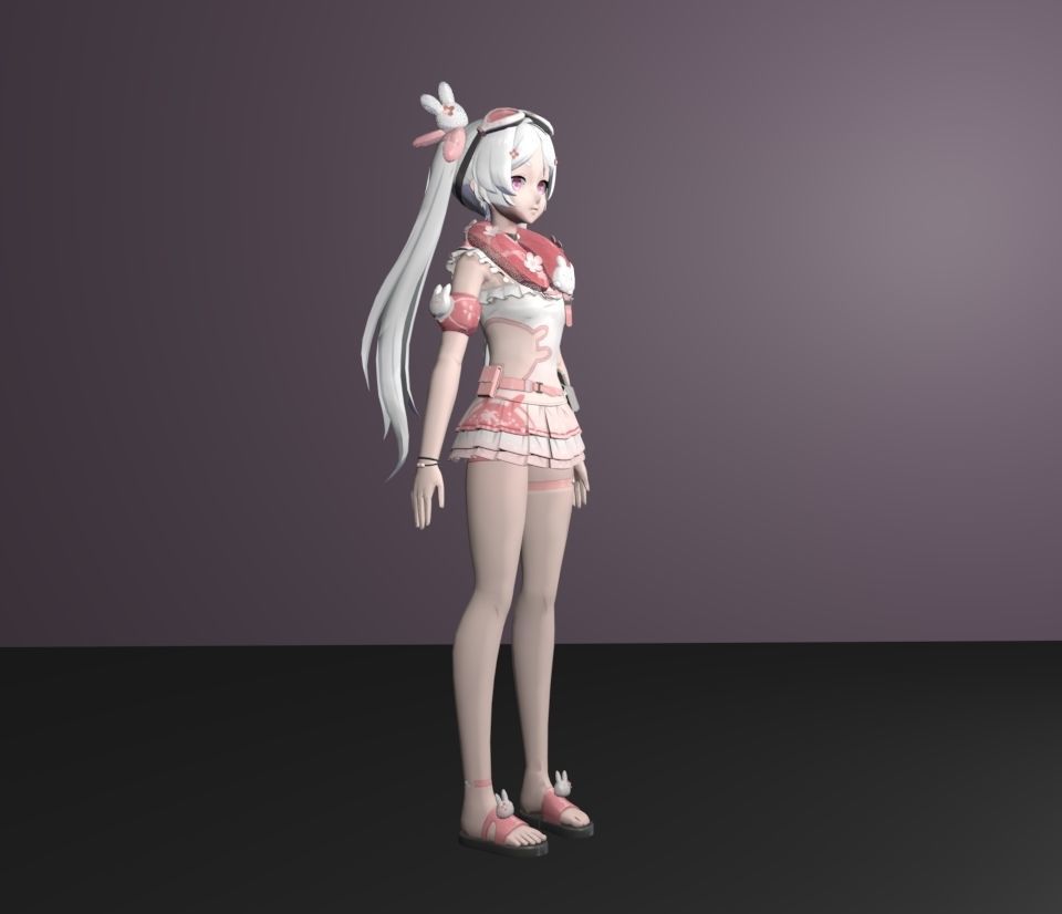 blossom 3D model_3