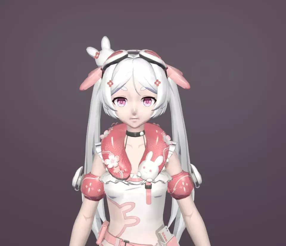 blossom 3D model_0