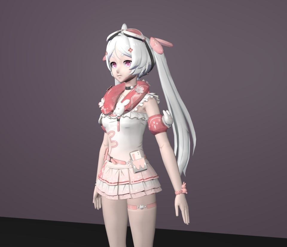 blossom 3D model_2