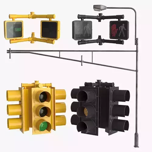 Street Traffic Light Collection 