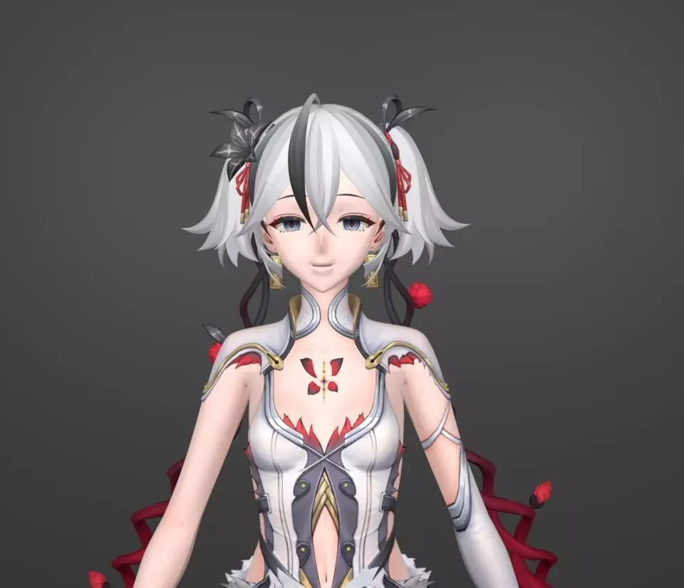 camellya 3D model_0
