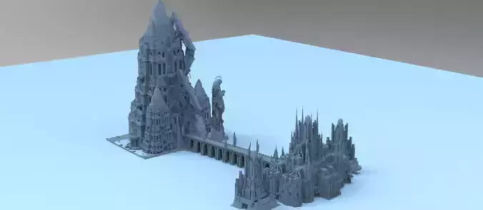 Grand Tri Clawed Mountain castle 2 