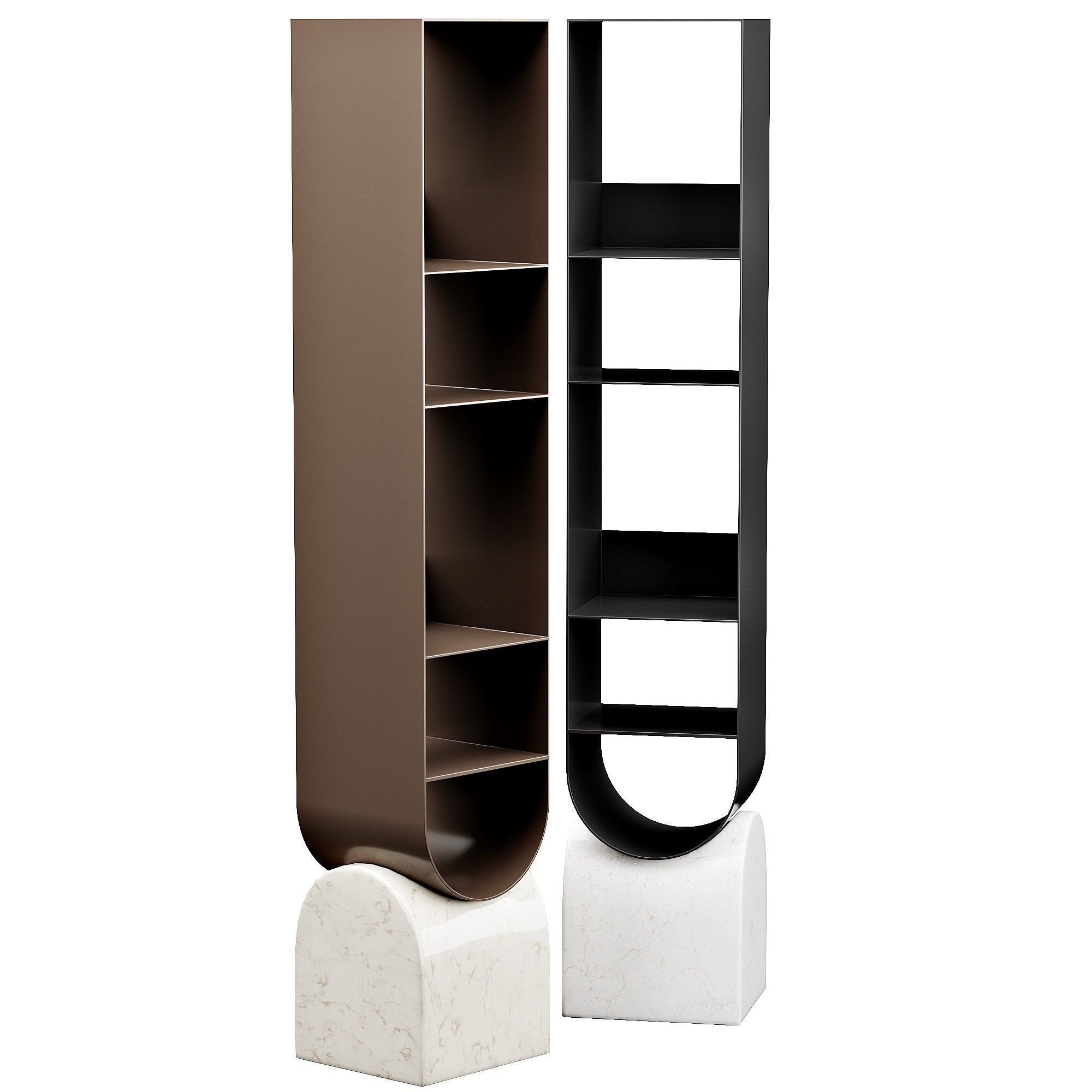 Vague Bookshelf by Bonaldo 3D model_5