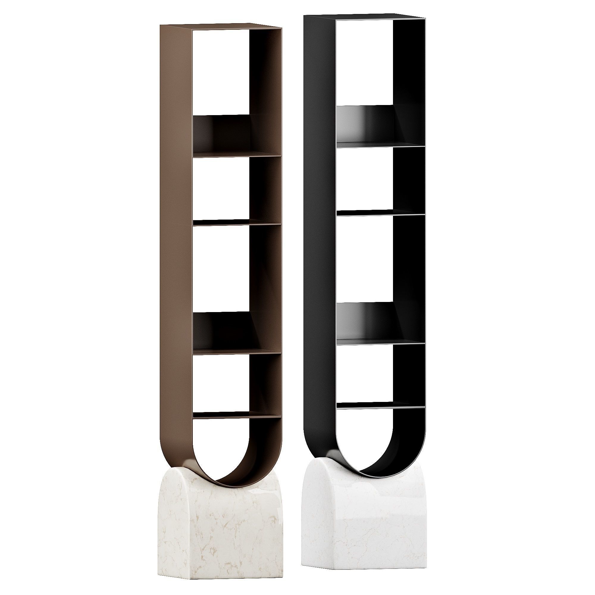 Vague Bookshelf by Bonaldo 3D model_3