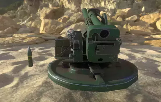 B4 203mm Heavy Howitzer 