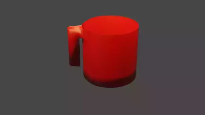 Mug 3d model for free
