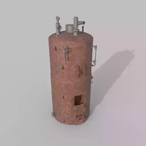 Boiler Low-poly 3D model