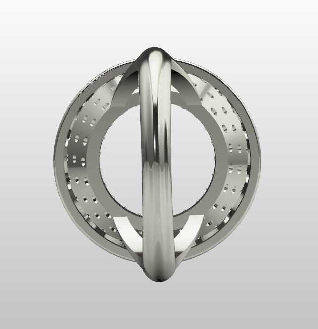 challenge ring 7 3D print model_5