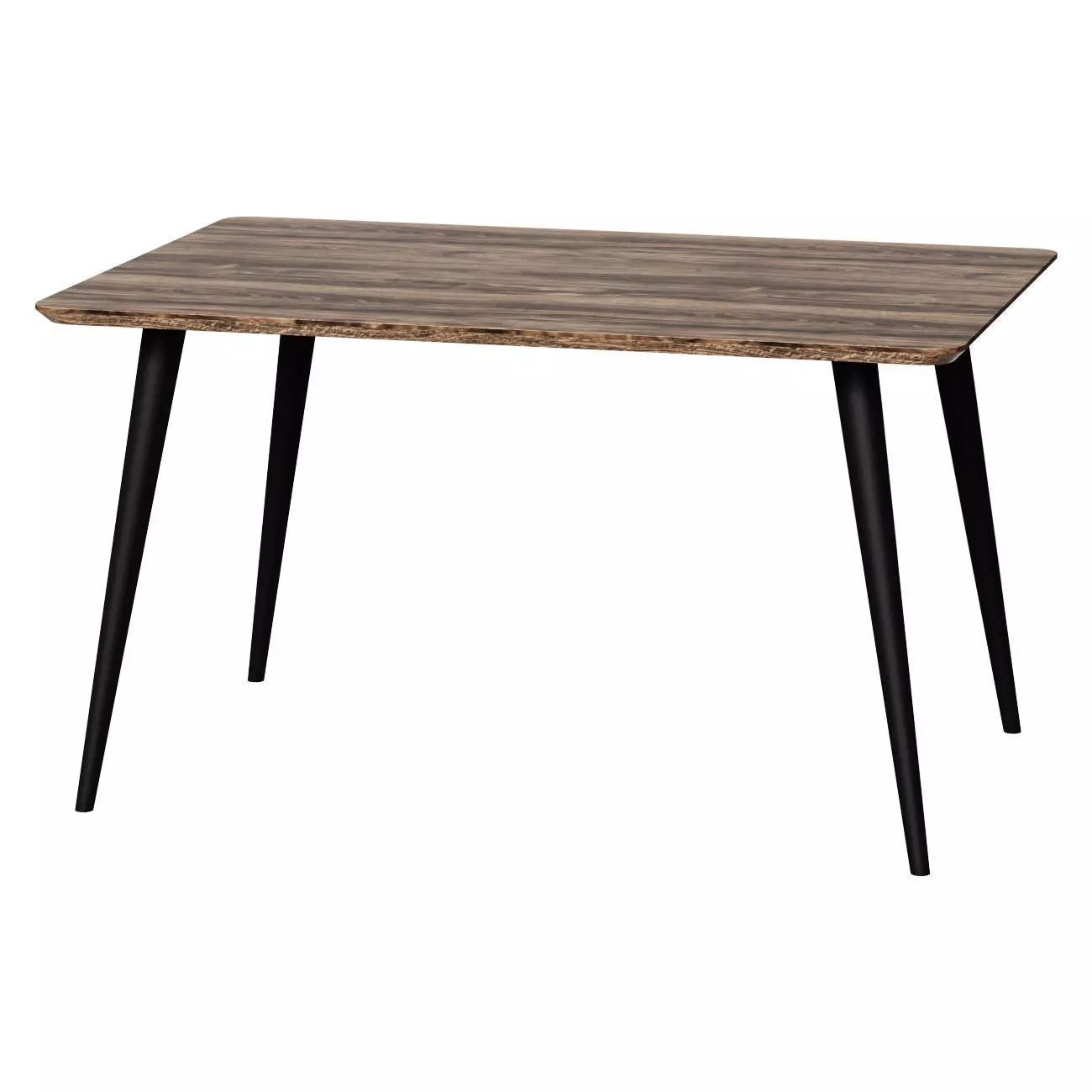 Ronda Black American walnut dining table 3D model_0