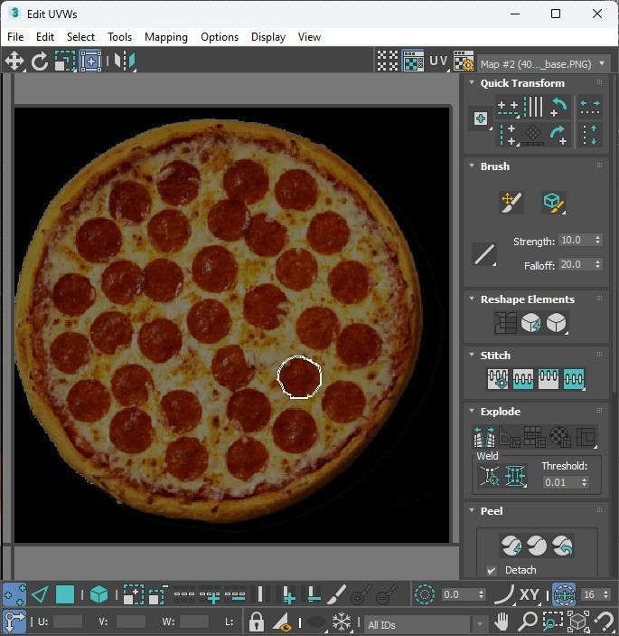 Pepperoni Pizza 3D model_52